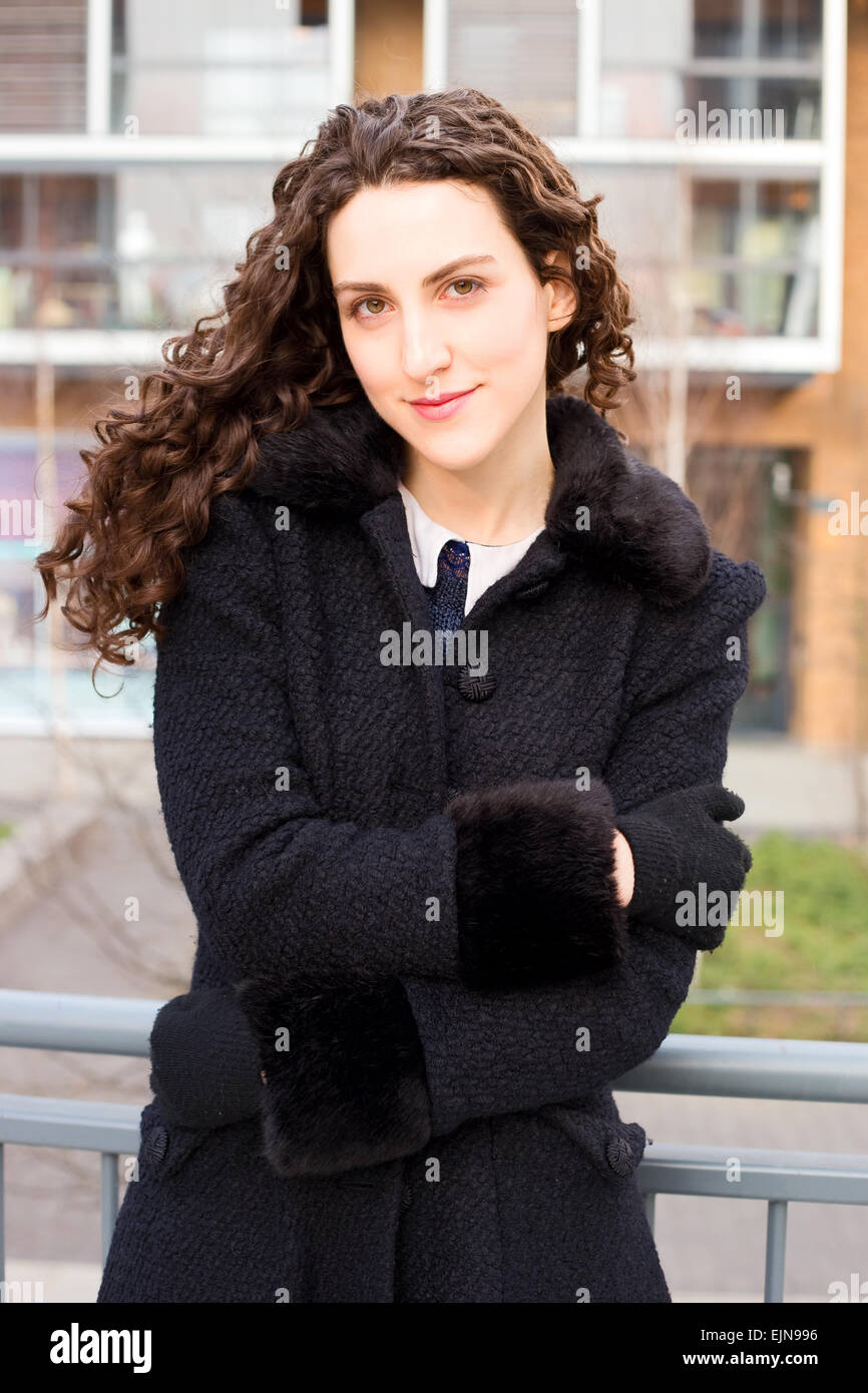 portrait of a beautiful young woman Stock Photo - Alamy