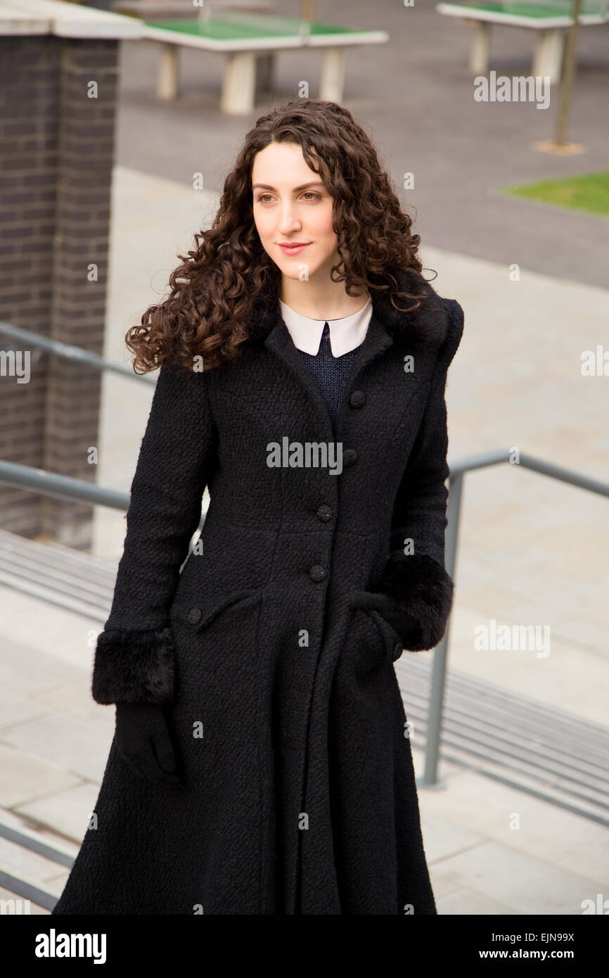 portrait of a young woman Stock Photo