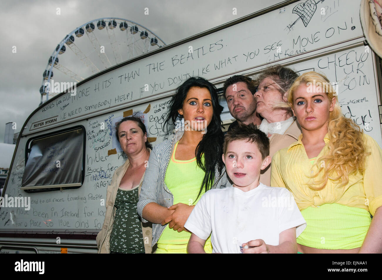 Romany Family High Resolution Stock Photography And Images Alamy