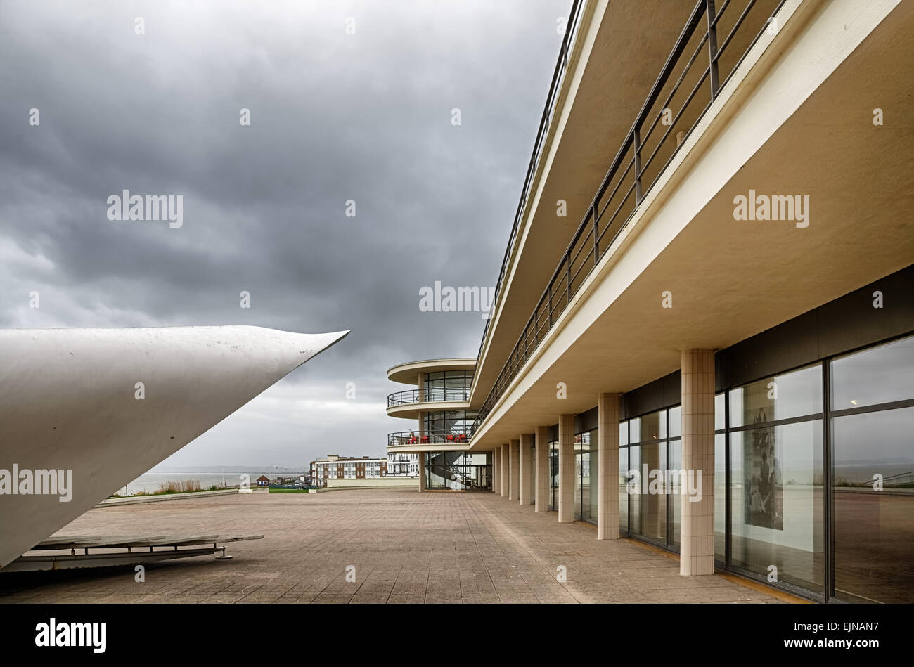 De la Warr pavilion Stock Photo - Alamy