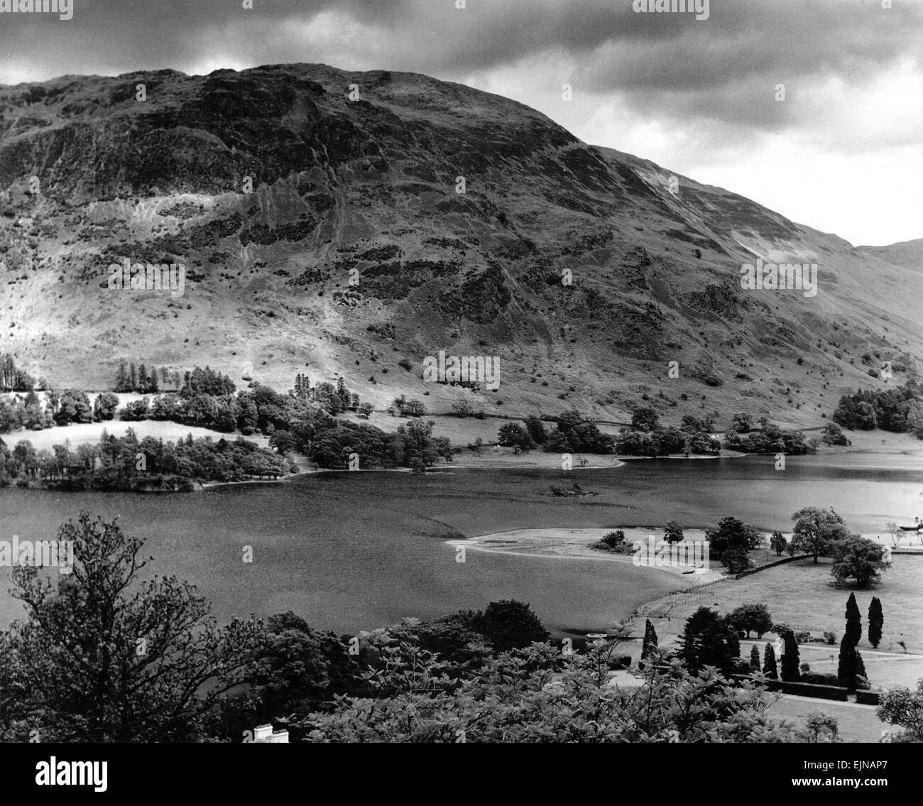 Lake District - Ullswater 19 June 1961 Stock Photo