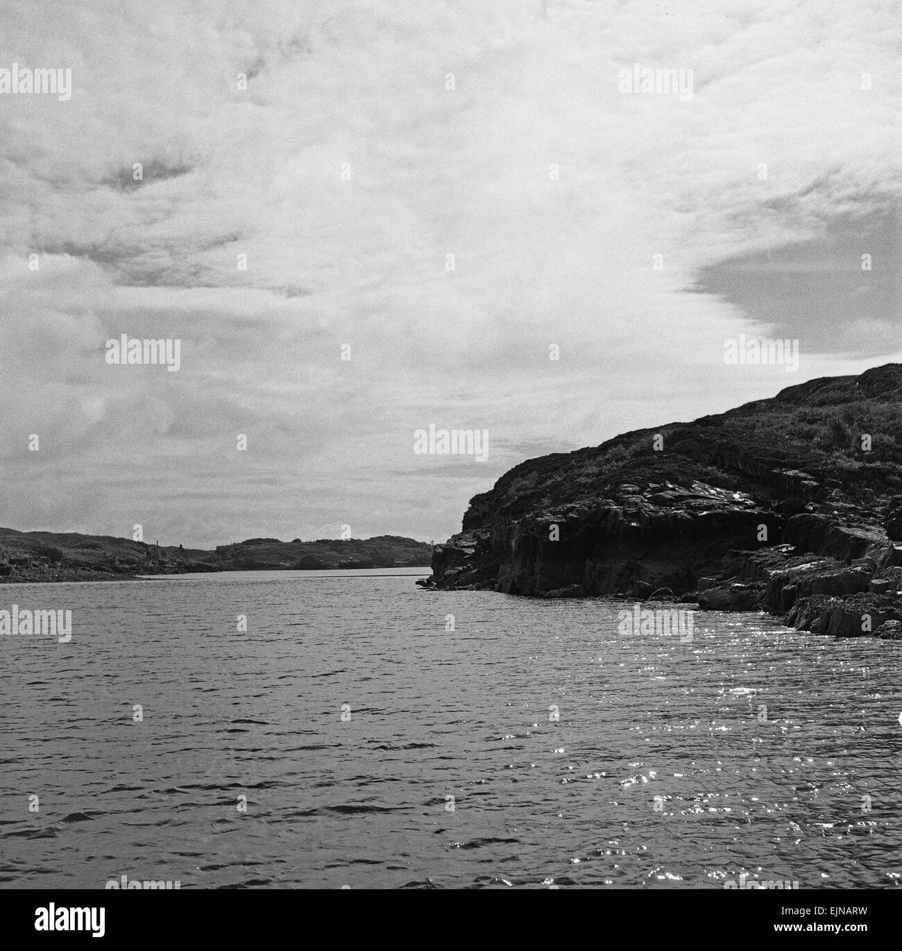 Isle of Soay/Skye, Inner Hebrides. 18/09/1960 Stock Photo