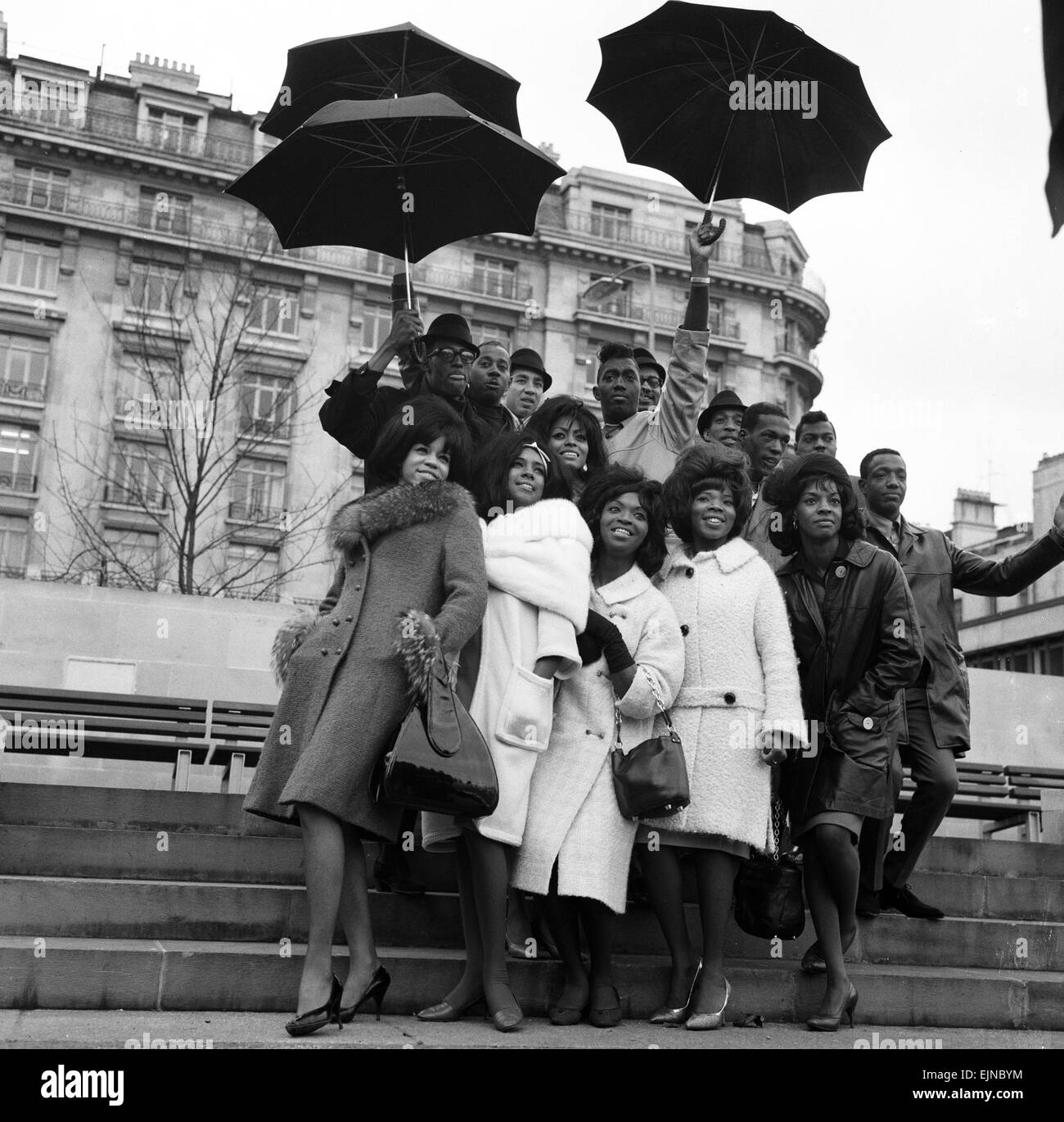 The Supremes, Martha and the Vandellas and The Temptations Stock Photo
