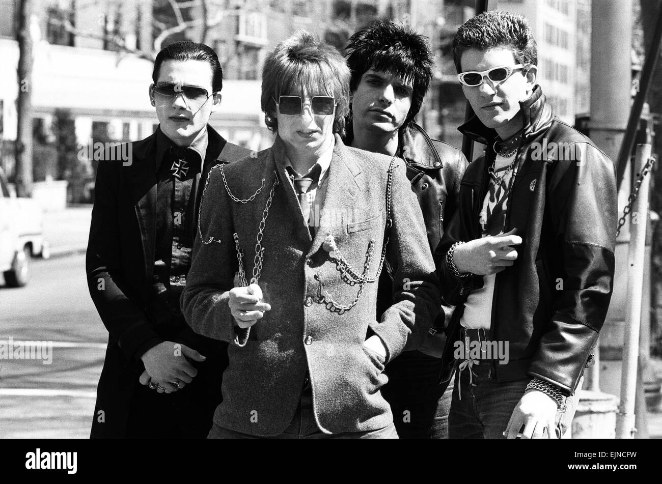 The damned punk group hi-res stock photography and images