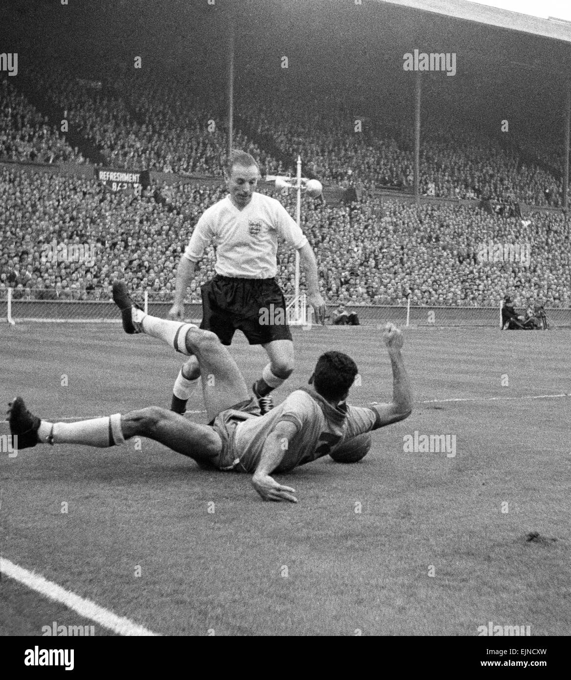 International Friendly match at Wembley Stadium. England 4 v Brazil 2 