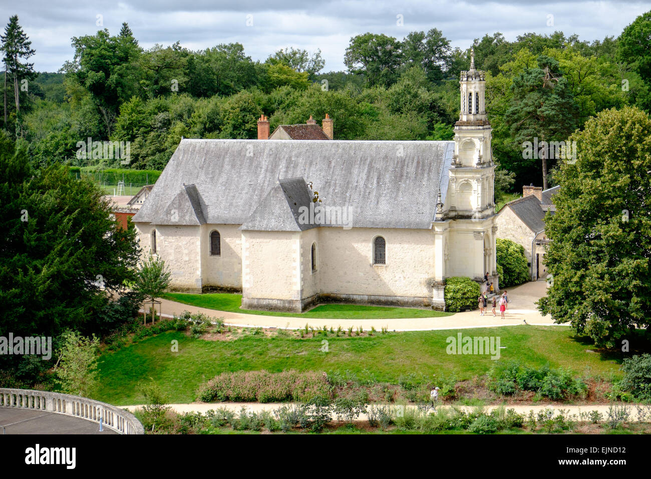 Chapel at Chateau de Chambord, Loire Valley, France Stock Photo
