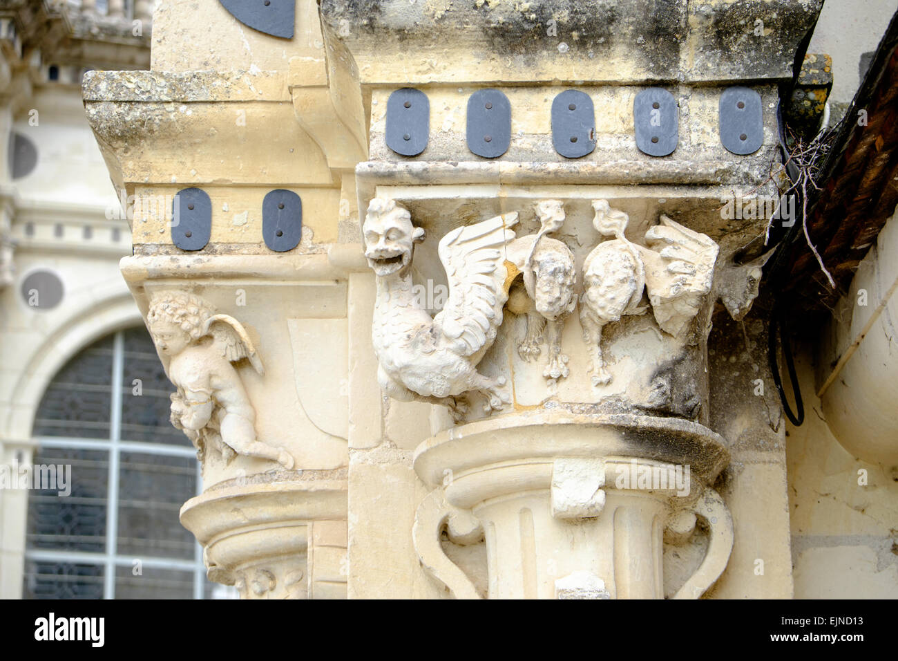 Chateau de Chambord, Loire Valley, France Stock Photo