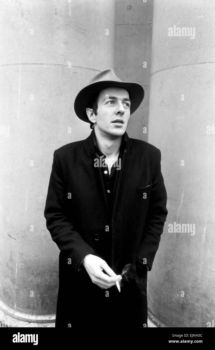 Joe Strummer of 'The Clash'. January 1981 81-0245 Stock Photo