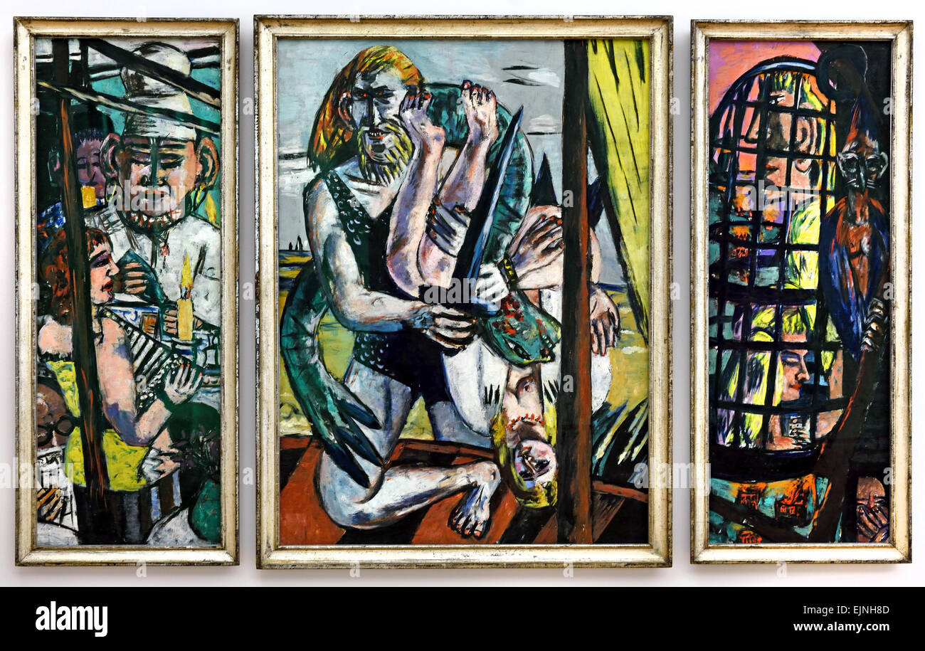 Perseus Triptychon 1941 Max Beckmann 18841950 German