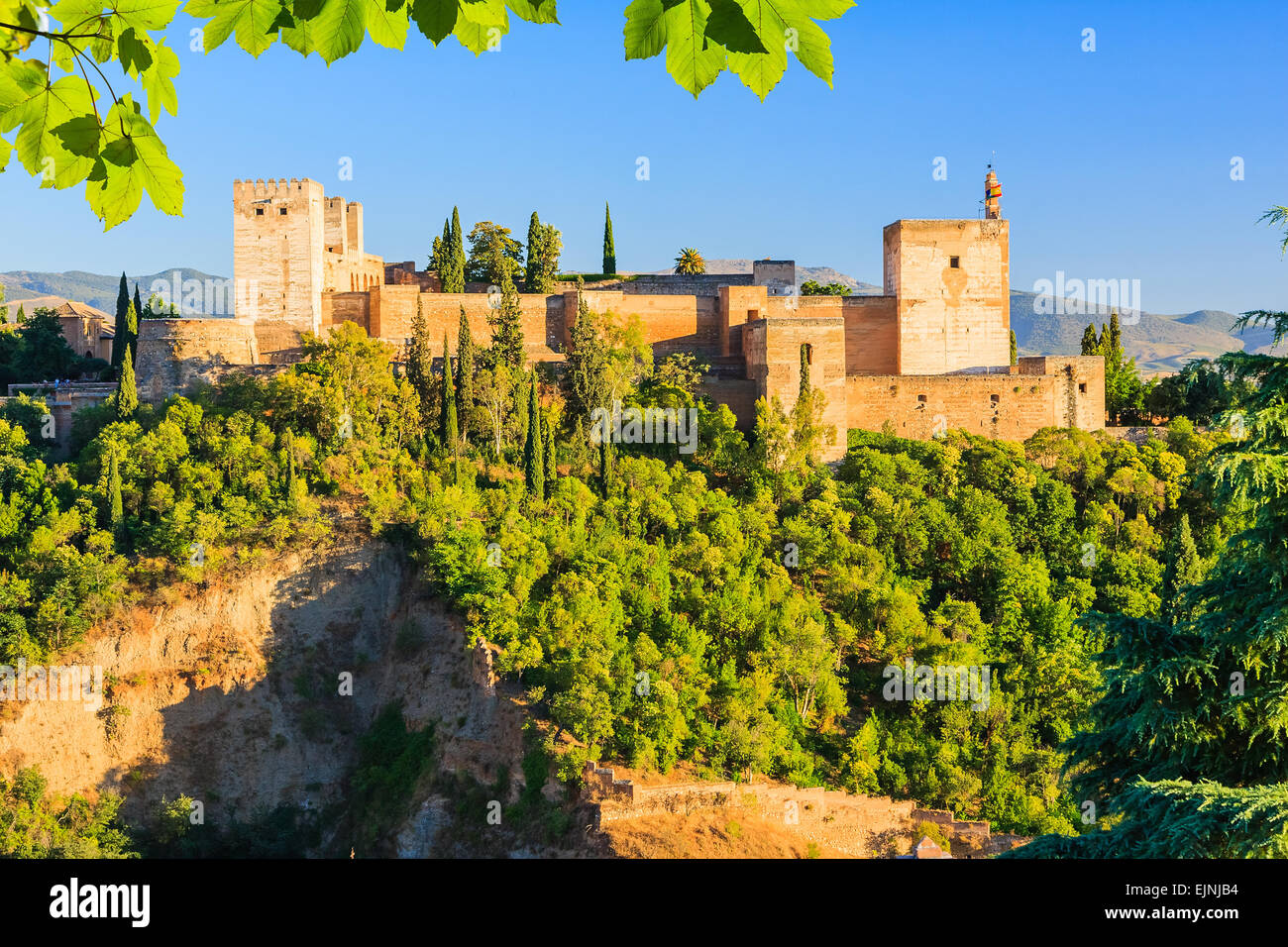 Alhambra palace, Granada, Spain Stock Photo