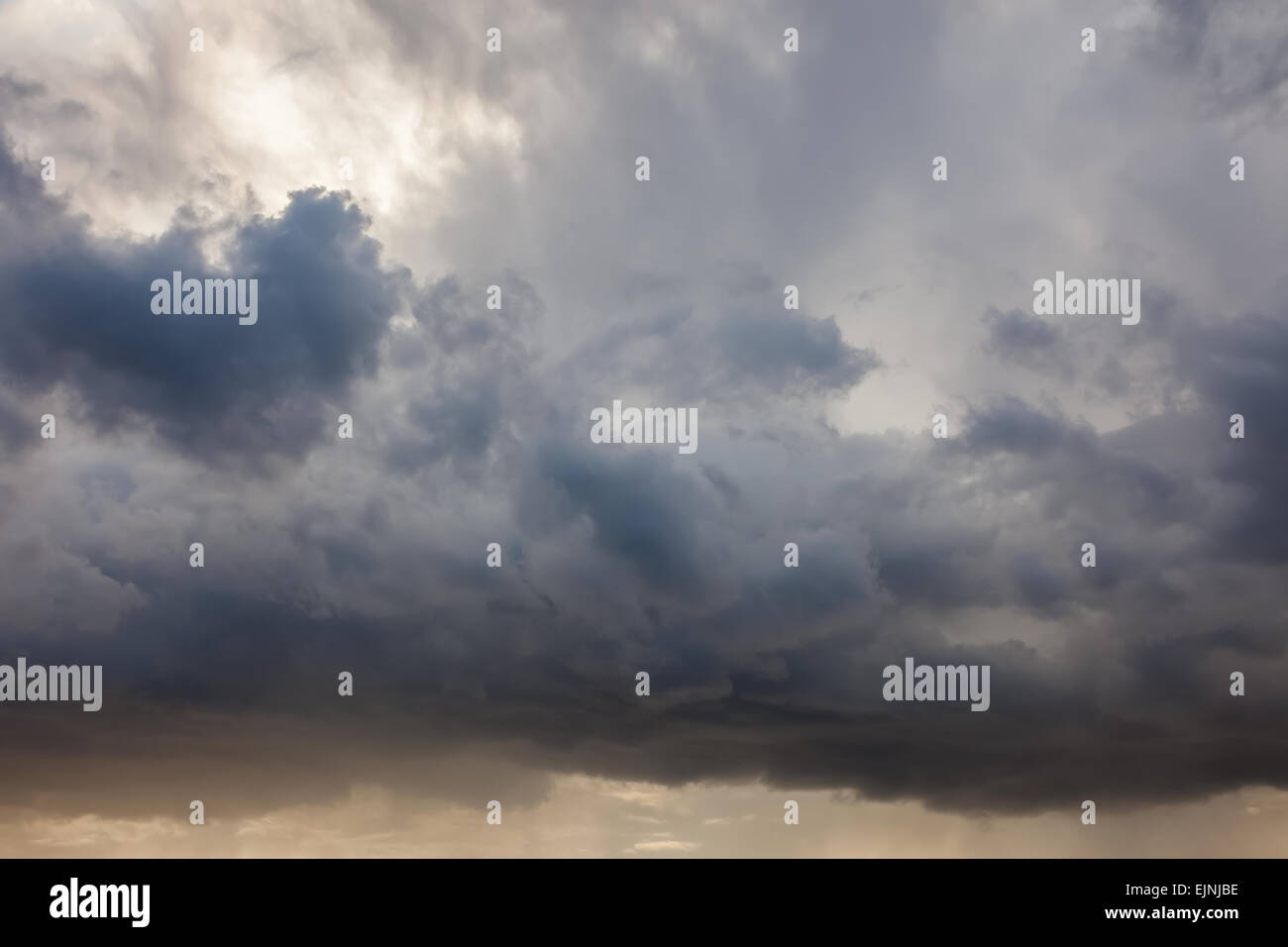 Stormy sky background Stock Photo