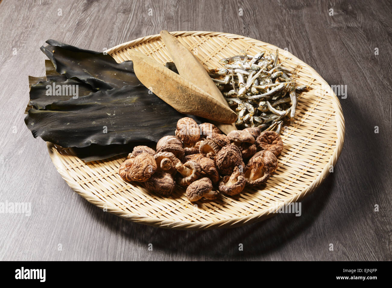 Japanese Style Soup Ingredients Stock Photo Alamy