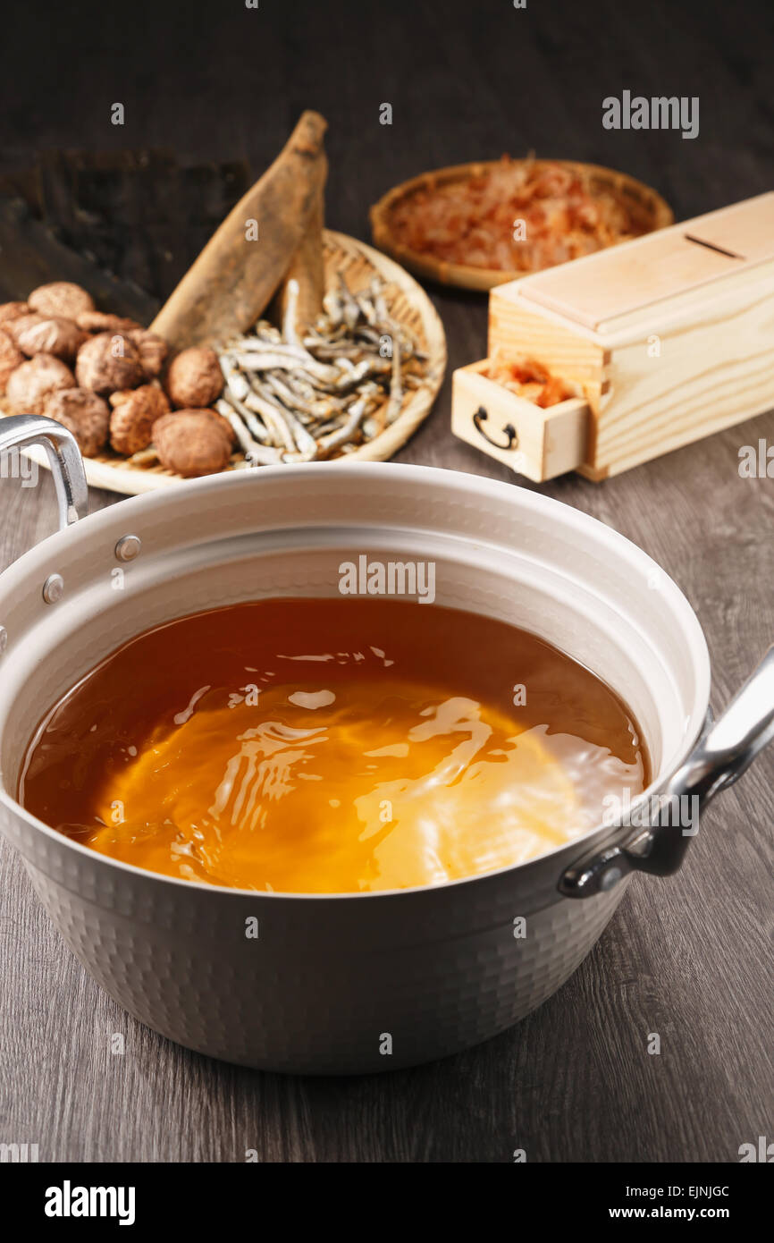 Japanese Style Soup Stock Photo Alamy