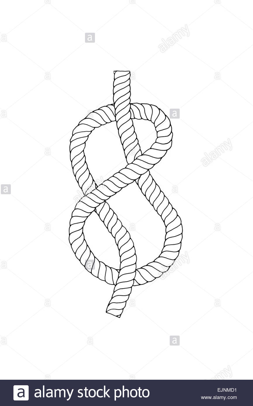Figure Of Eight Knot Stock Photos & Figure Of Eight Knot Stock Images ...