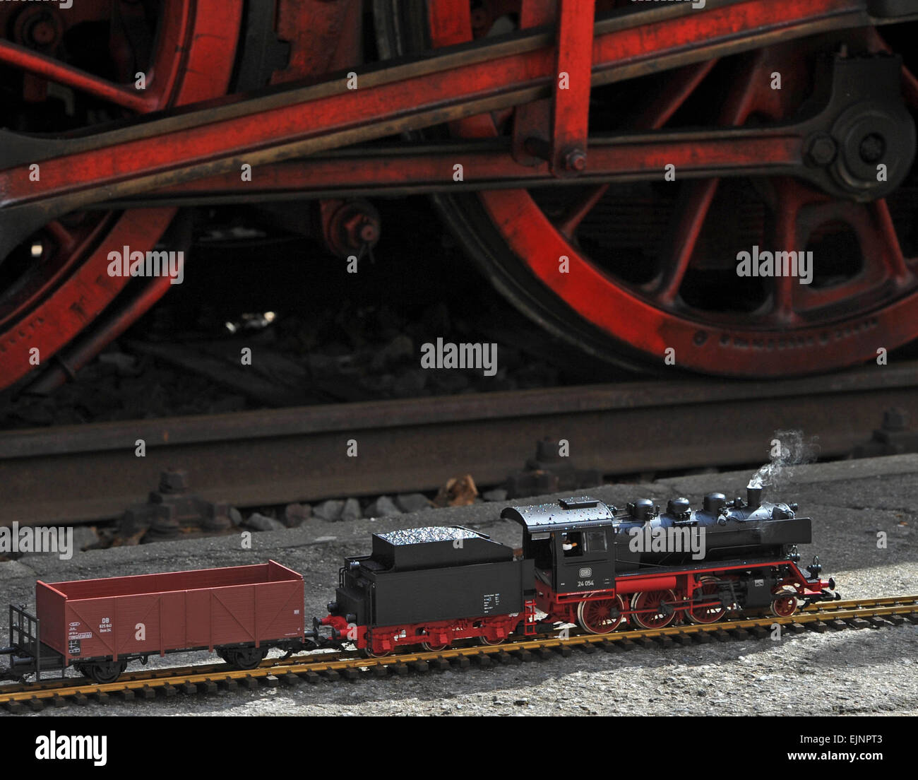 Dresden, Germany. 30th Mar, 2015. Thuringian model train manufacturer