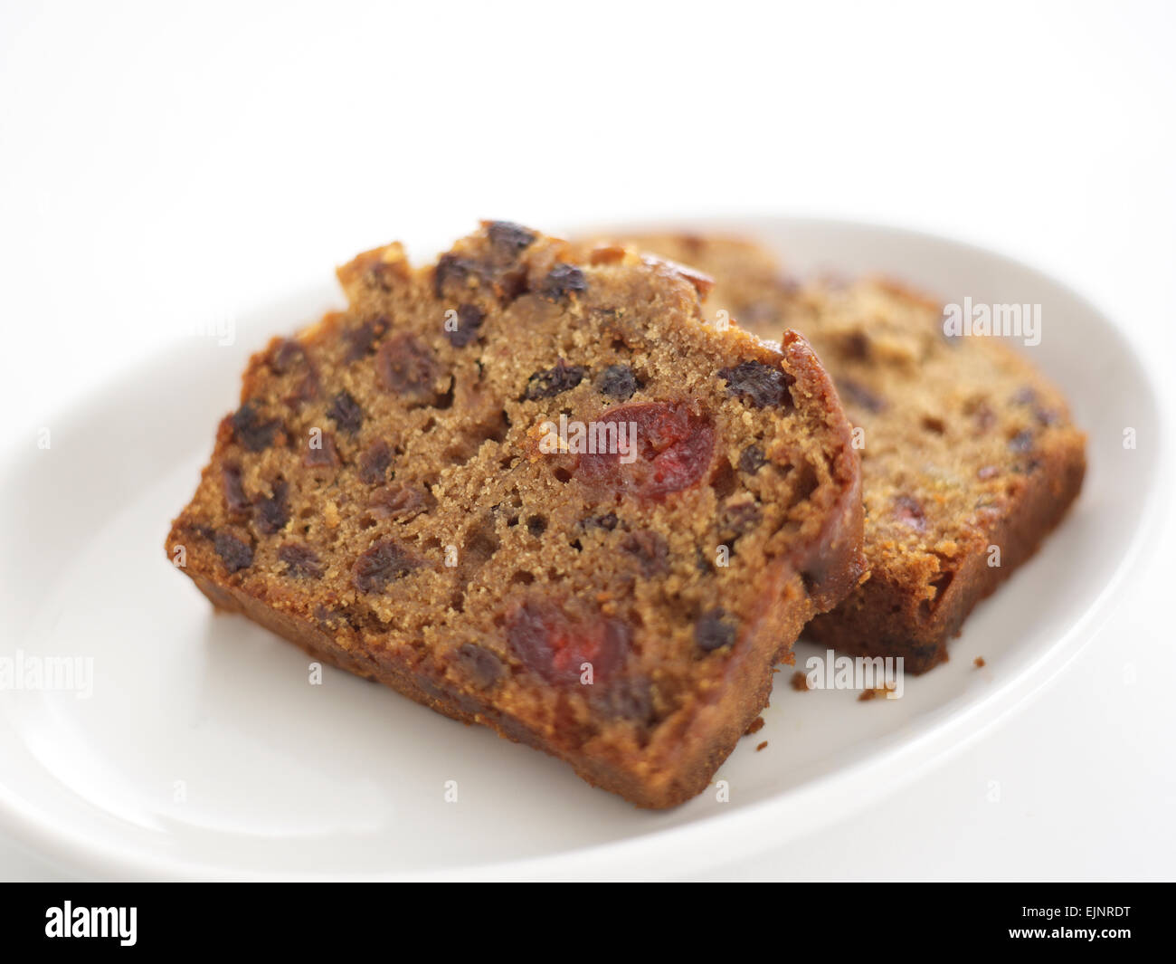 slices of cherry fruit cake landscape 1 Stock Photo Alamy