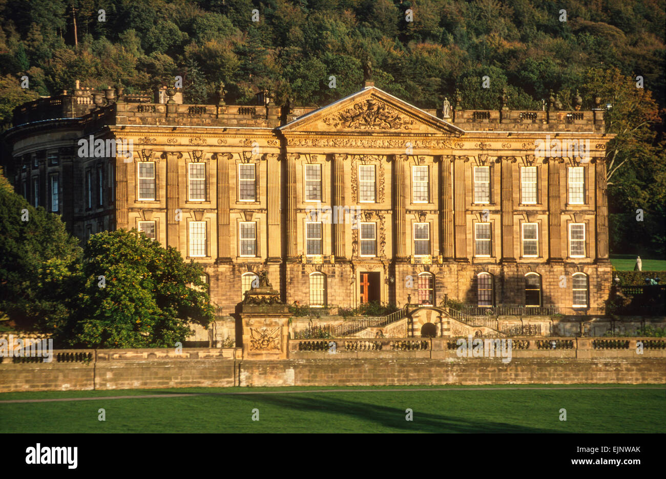 Chatsworth House, Derbyshire, England, UK, GB, EU, Europe Stock Photo