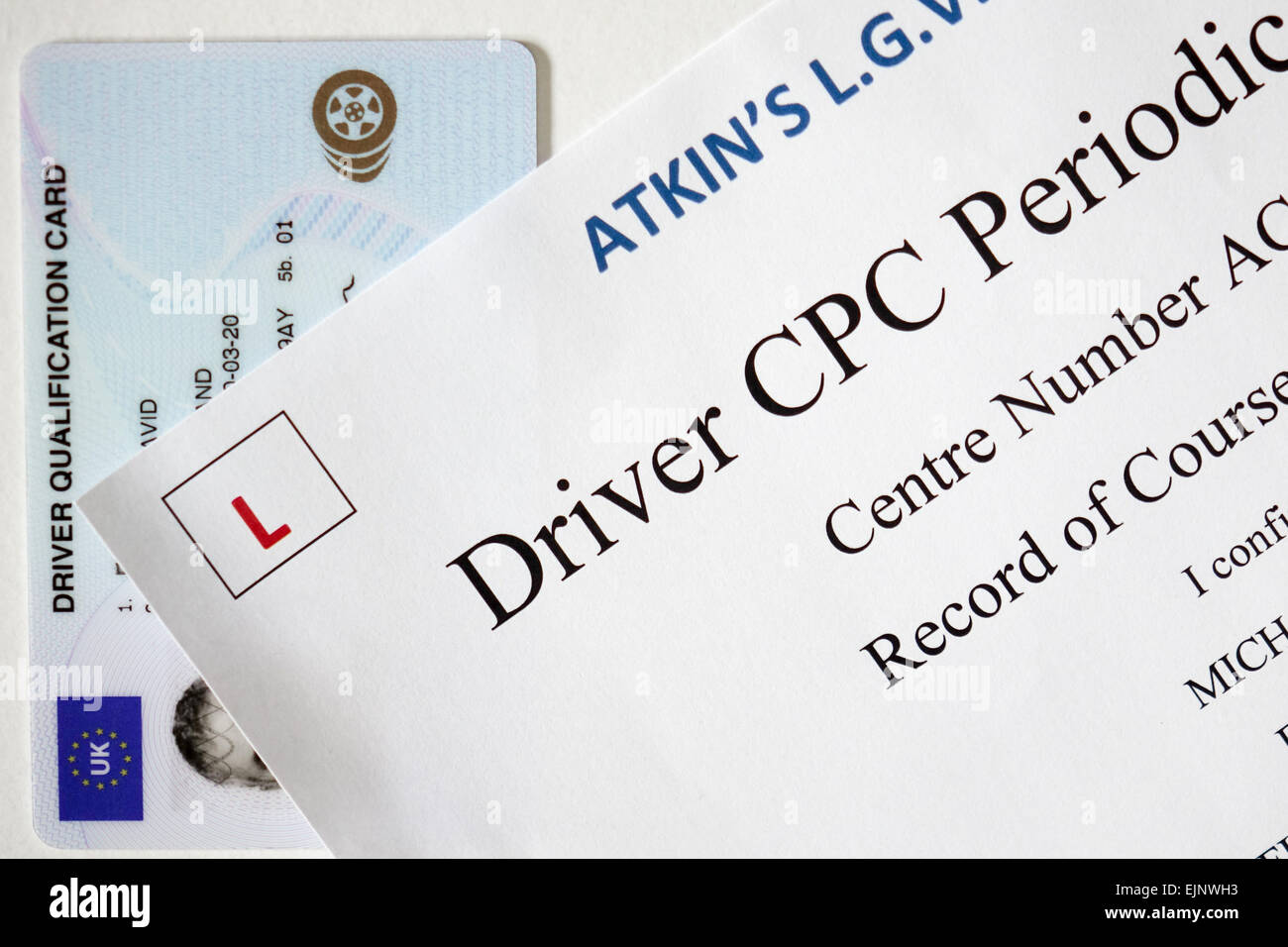 Driver license card uk hires stock photography and images Alamy