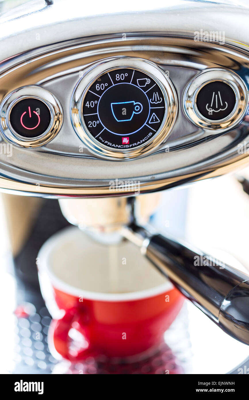 Capsule coffee machine, for the preparation of coffee, espresso, coffee capsules Stock Photo Alamy