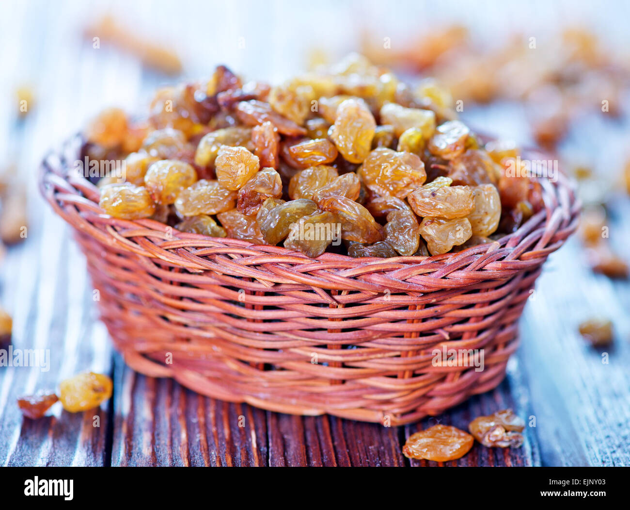 sundried grape on a table, sweet raisin Stock Photo Alamy
