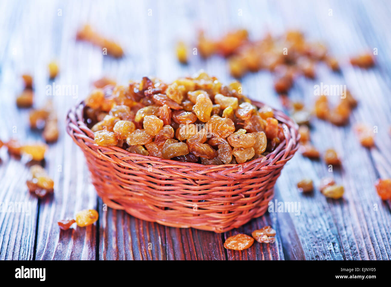 sundried grape on a table, sweet raisin Stock Photo Alamy