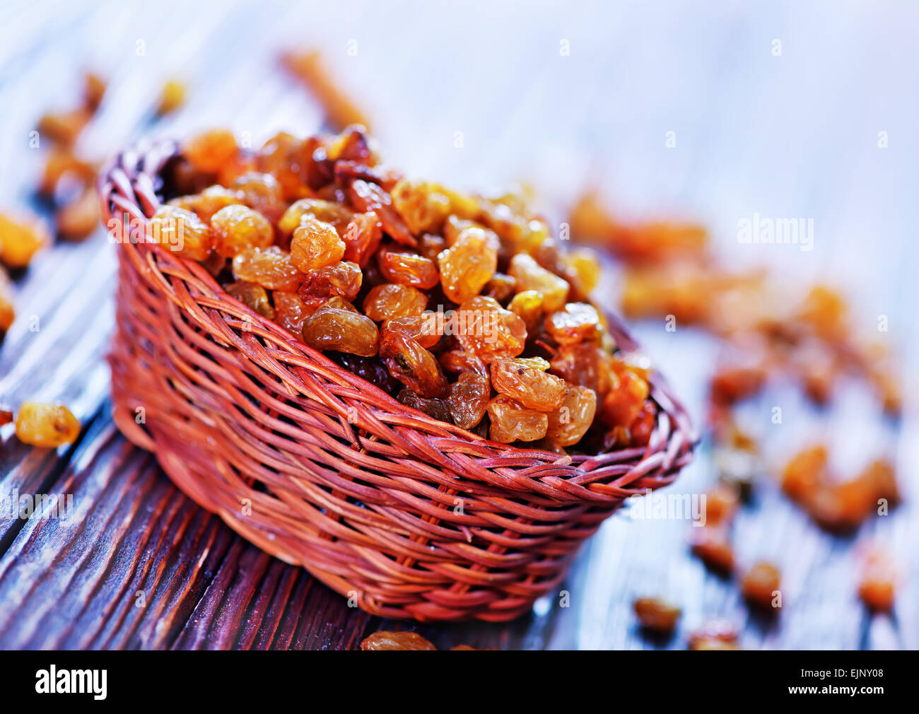 sundried grape on a table, sweet raisin Stock Photo Alamy