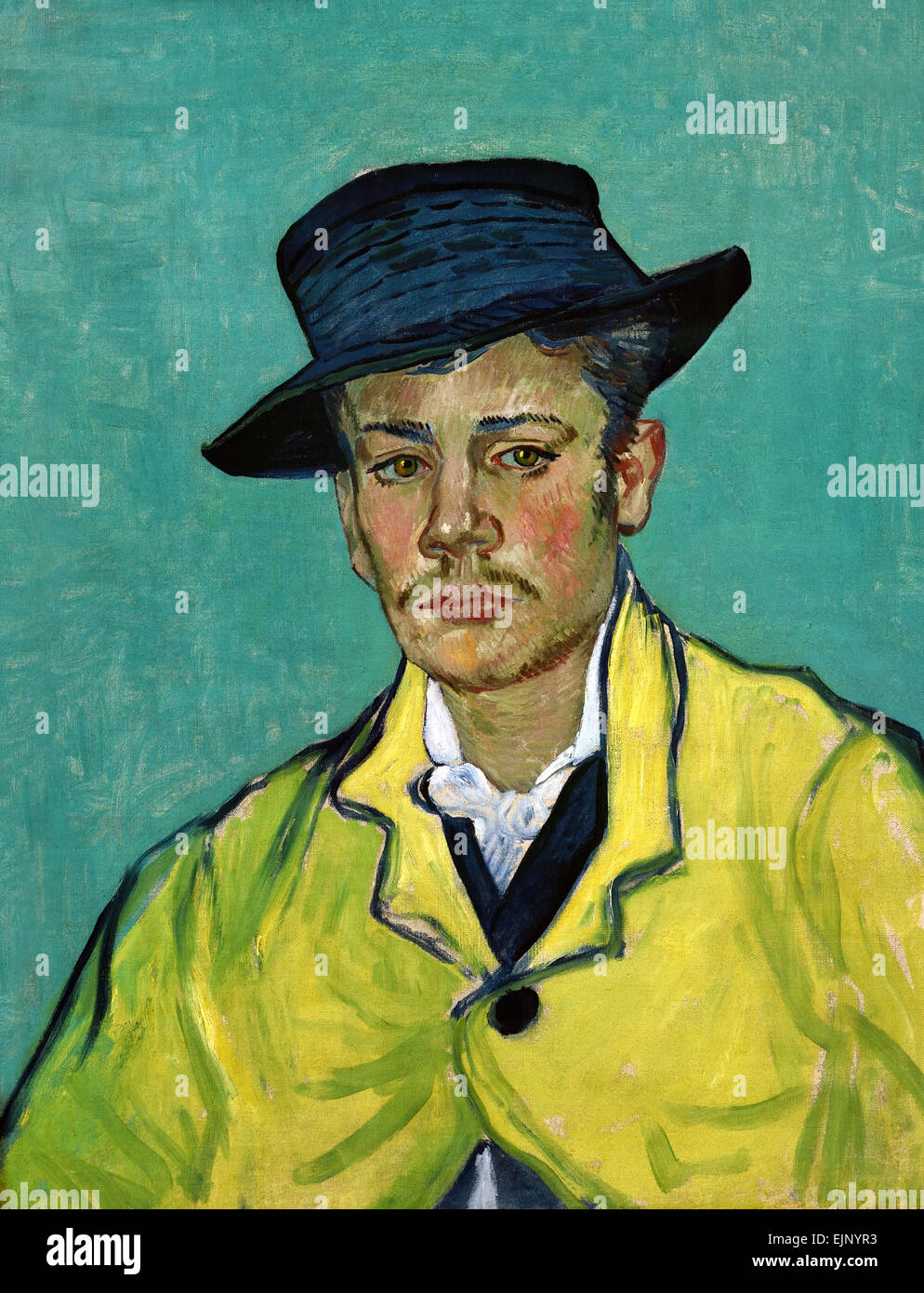 Portrait d' Armand Roulin, 1888 Portrait of Armand Roulin,   Vincent van Gogh 1853-1890 Dutch Netherlands Stock Photo