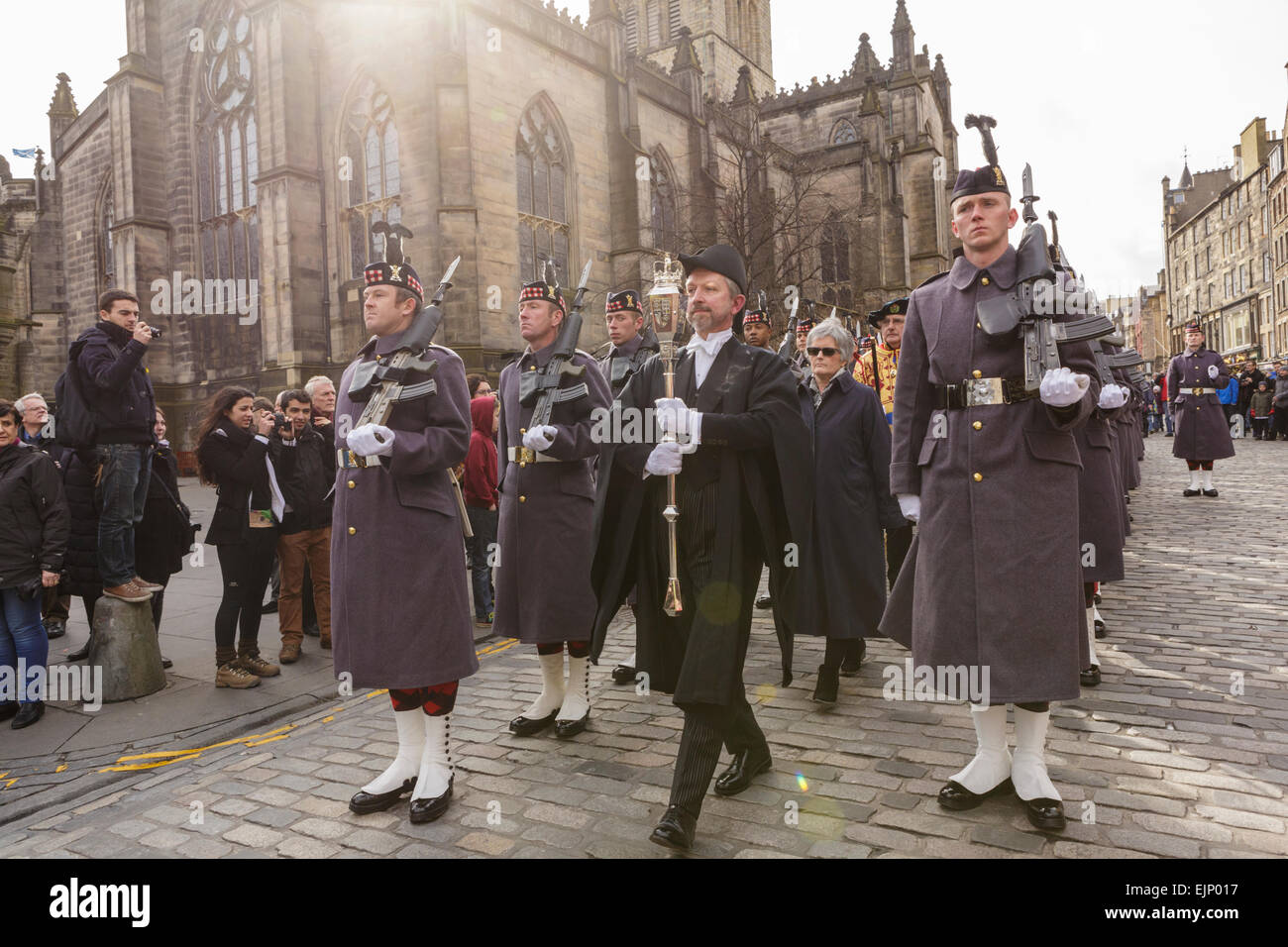 Edinburgh, Scotland, UK. 30th Mar, 2015. The Right Honourable Lord Lyon