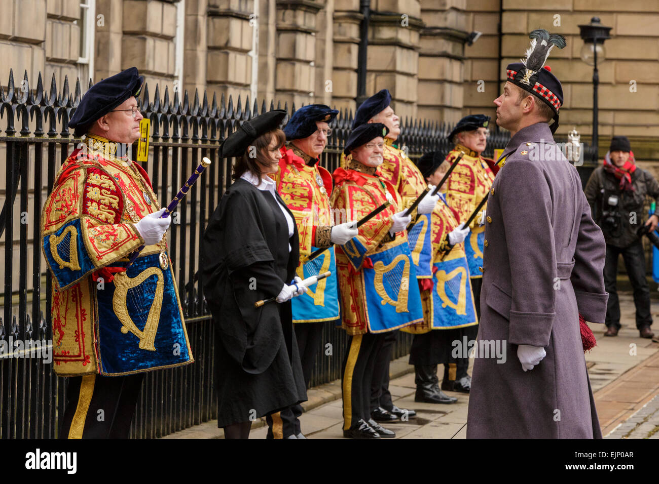 Edinburgh, Scotland, UK. 30th Mar, 2015. The Right Honourable Lord Lyon