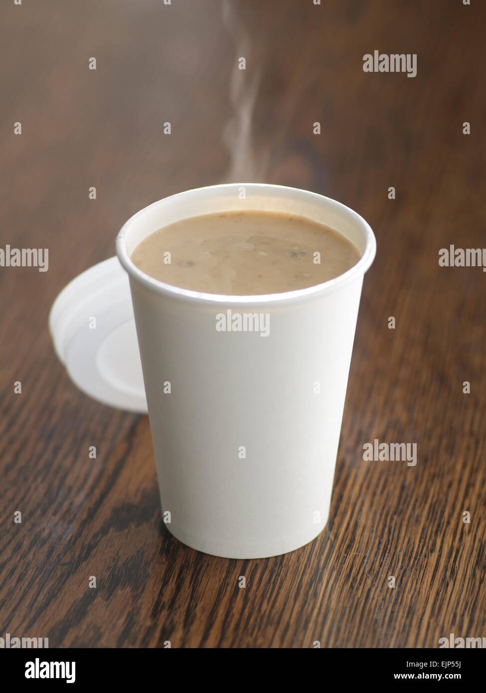 take away chicken soup cup Stock Photo Alamy