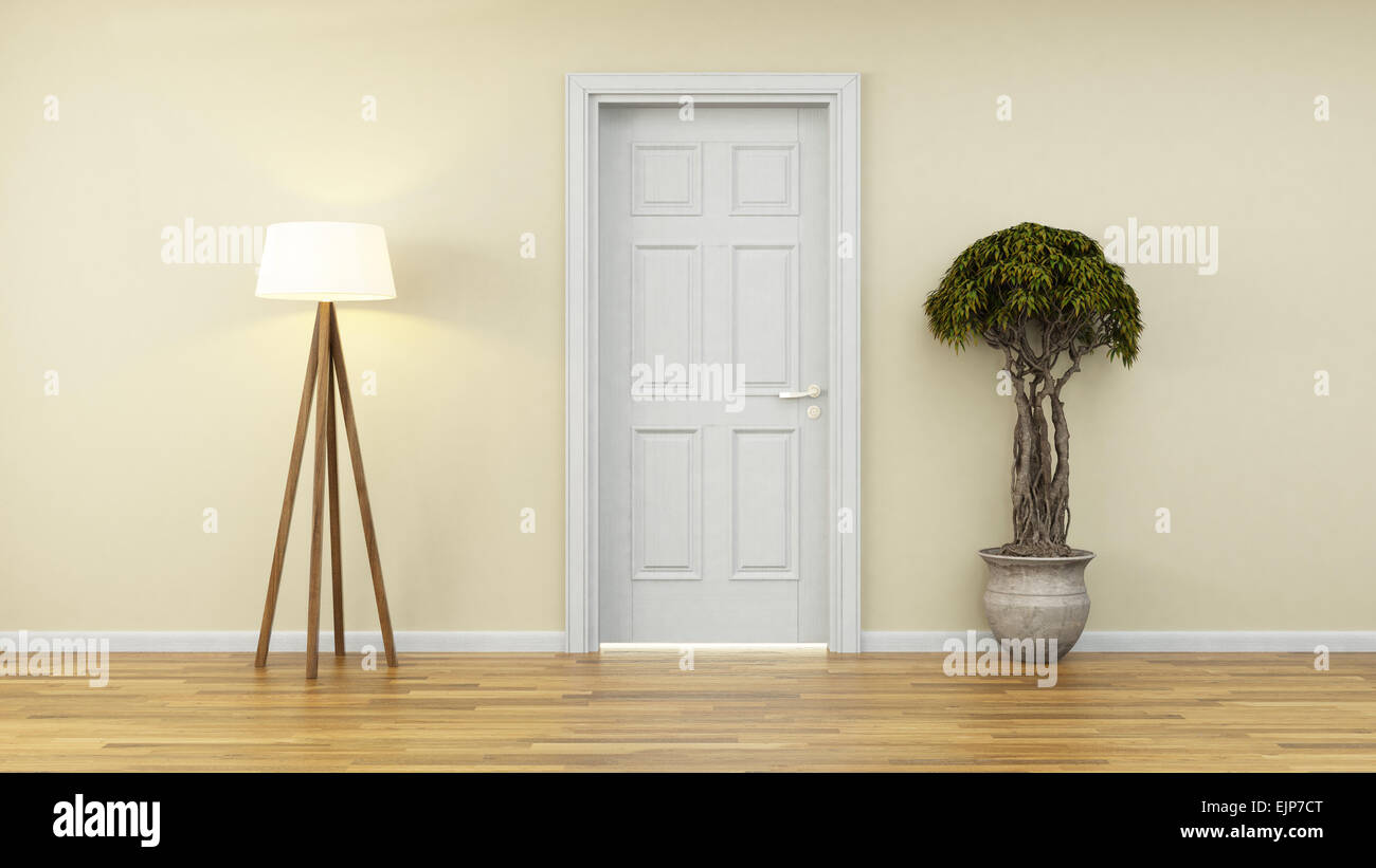Cement rendered interior hi-res stock photography and images - Alamy