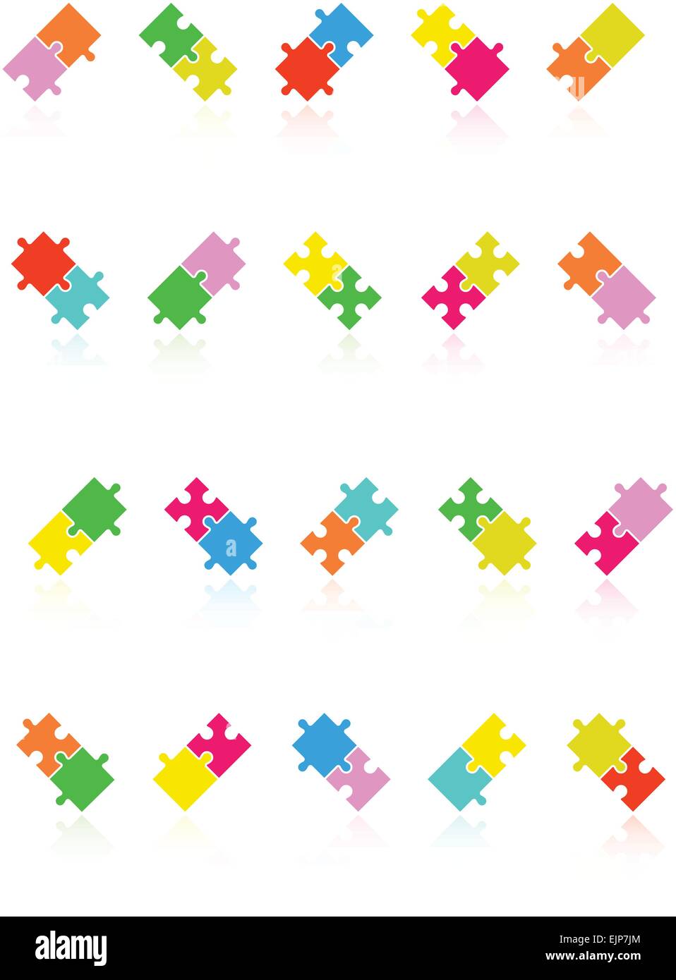jigsaw-puzzle-pieces-collection-set-vector-stock-vector-image-art-alamy