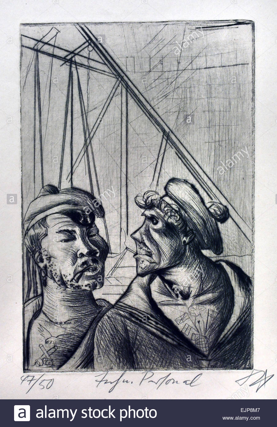 Otto Dix Painting Stock Photos & Otto Dix Painting Stock Images Alamy