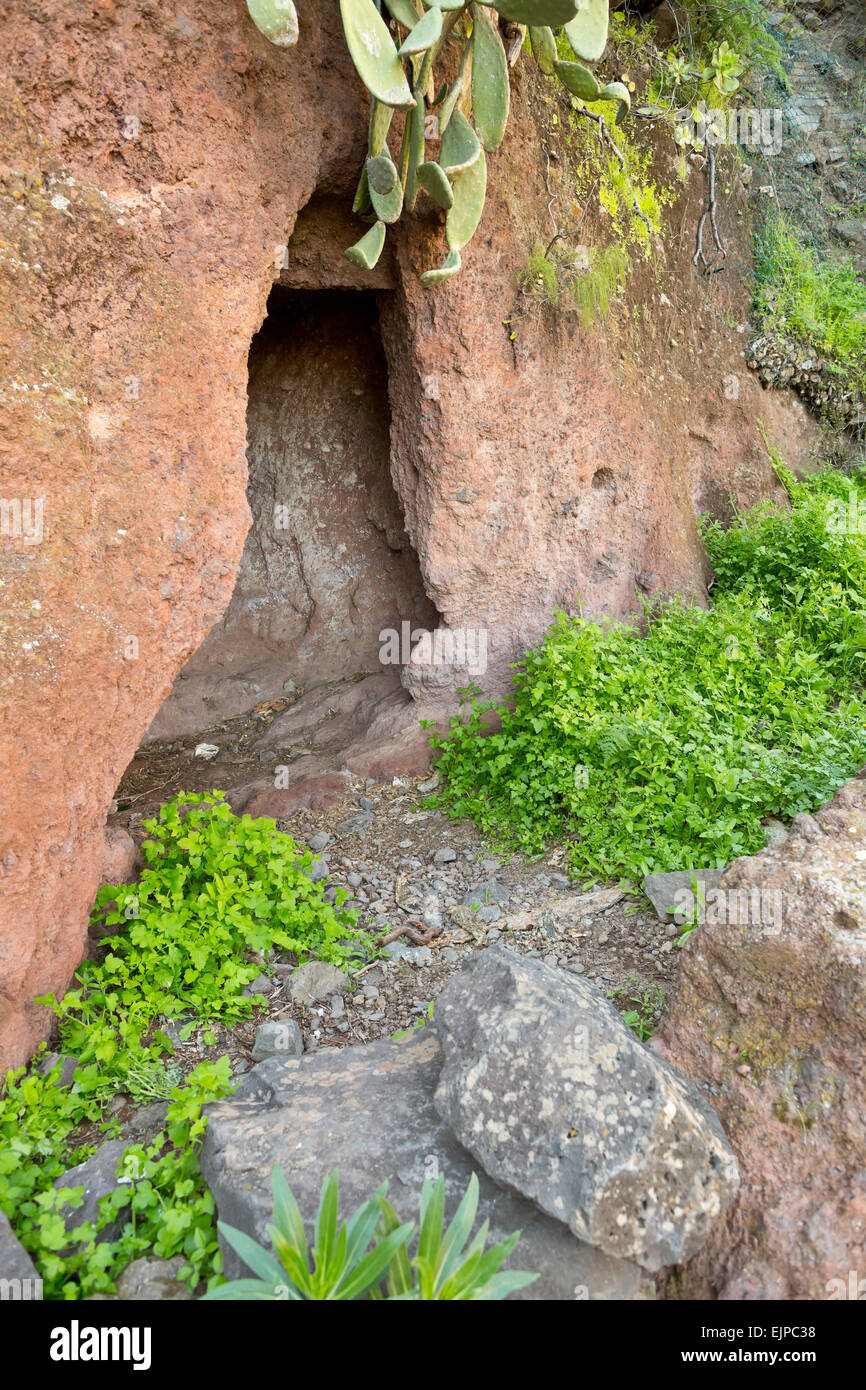 Guayadeque cave house storeroom Gran Canaria, Canary islands, Spain, Europe Stock Photo Alamy