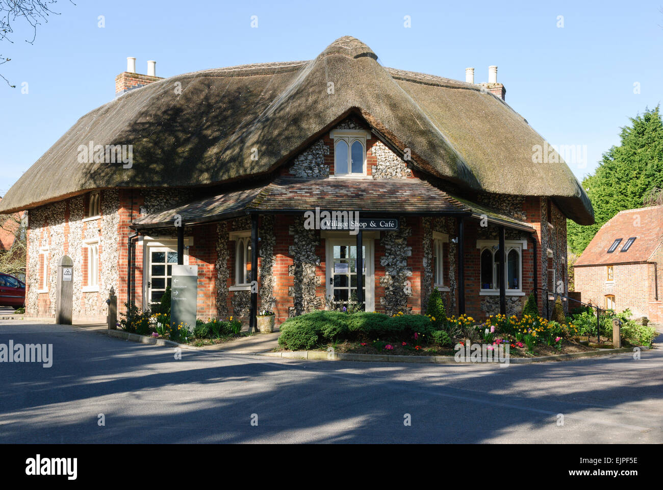 The Village Shop at Letcombe Regis, Oxfordshire. Stock Photo