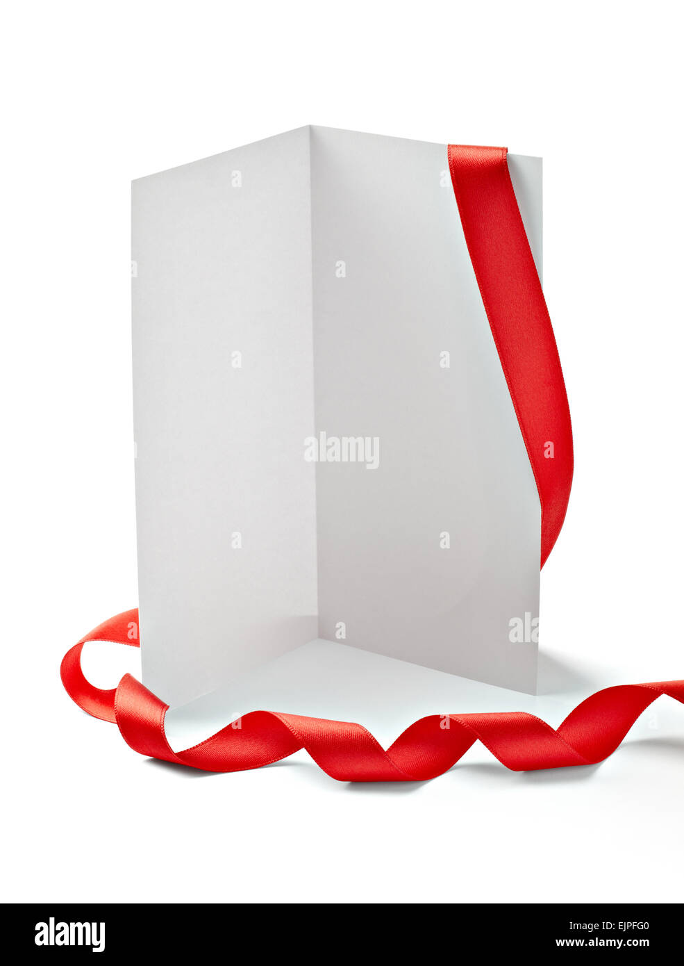 Notes With Ribbon invitation note bow ribbon Stock Photo - Alamy