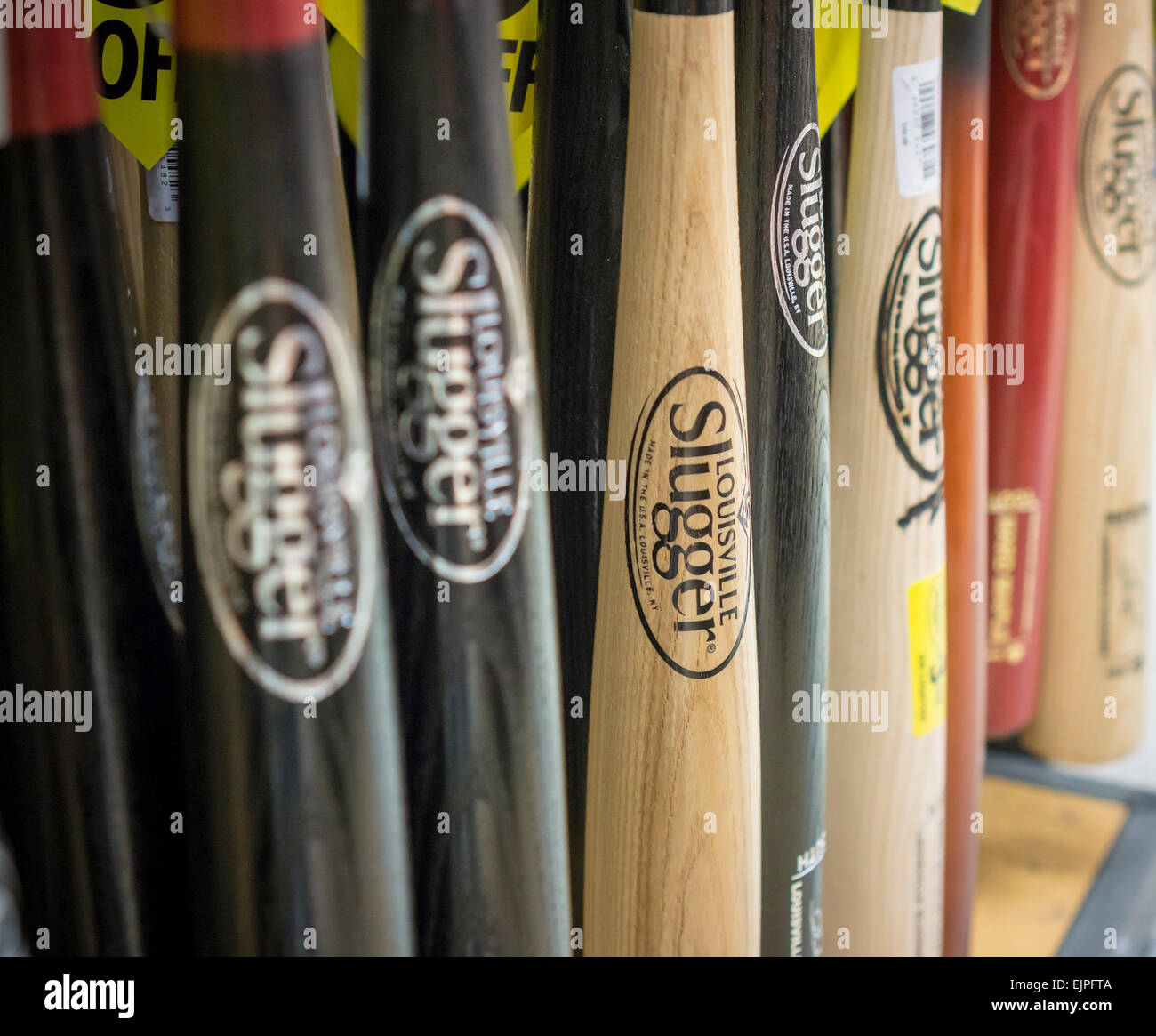 Louisville slugger bats hi-res stock photography and images - Alamy