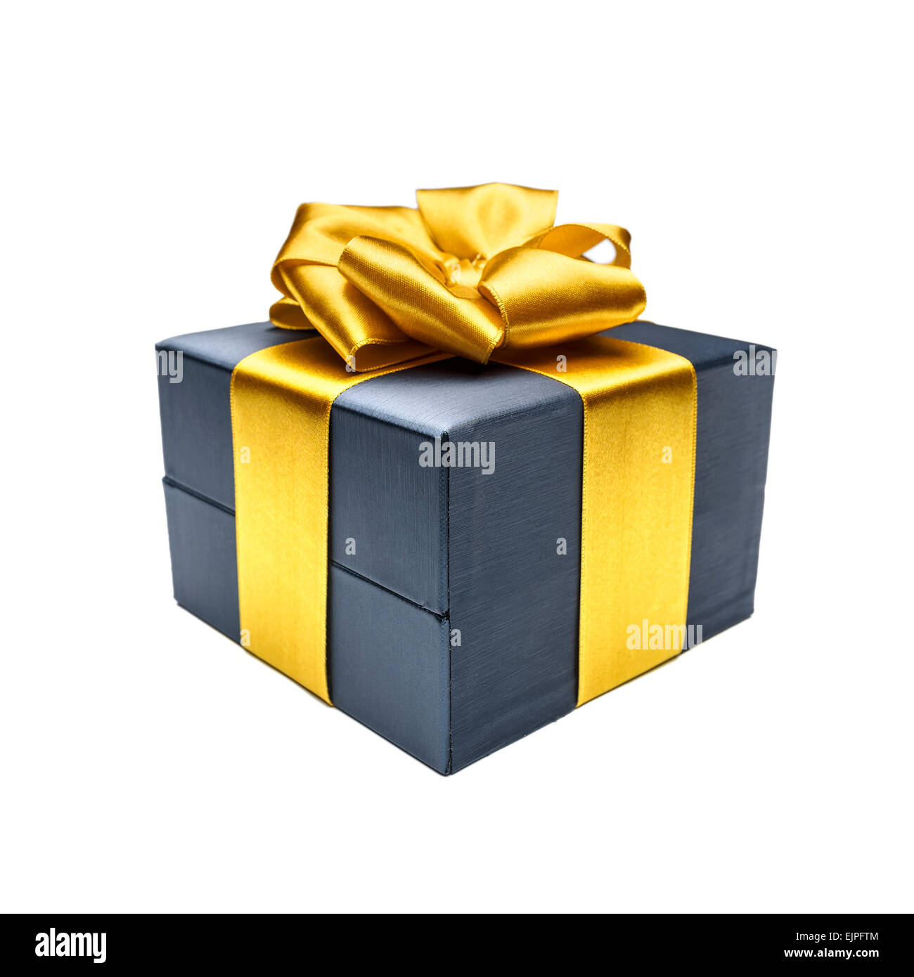 Gift box with ribbon Stock Photo Alamy