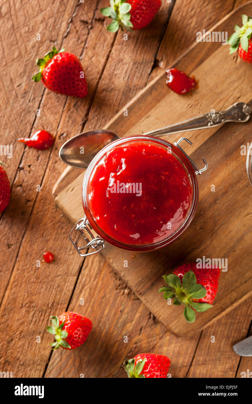 Strawberry preserve hires stock photography and images Alamy