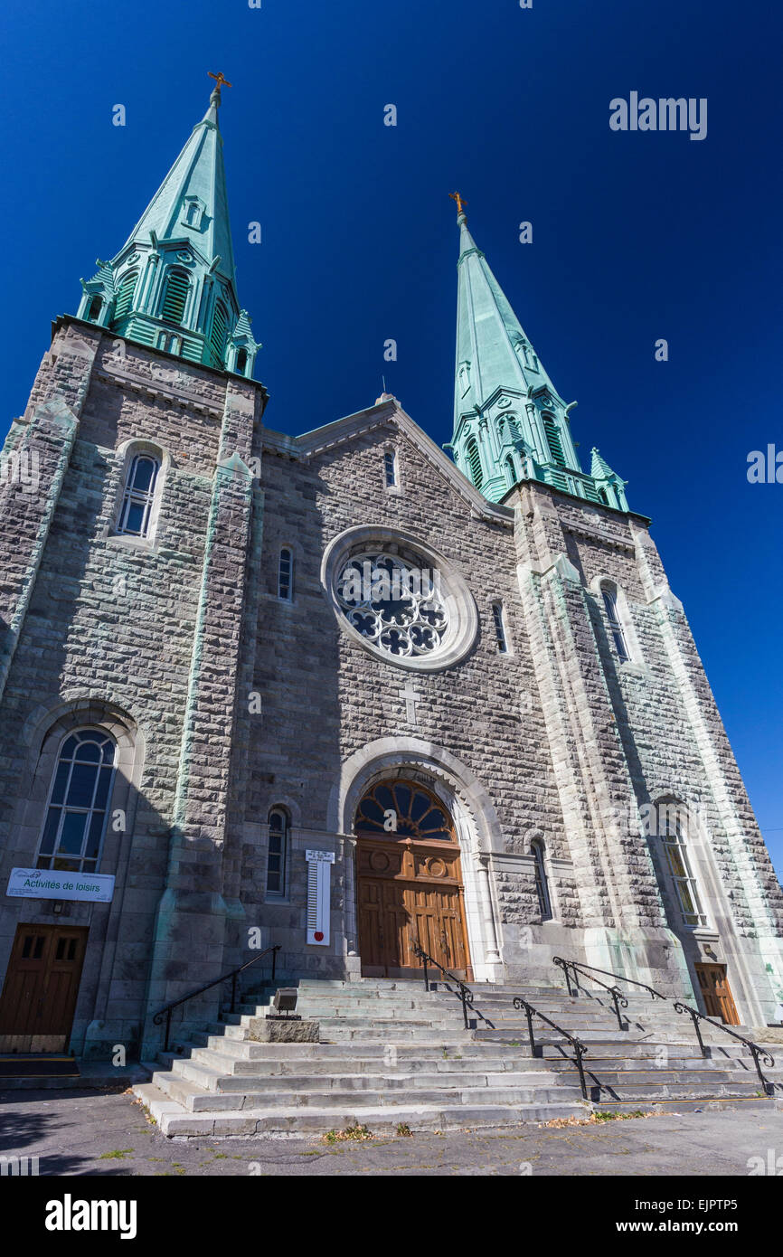 Sainte-Cecile Church, Montreal, Quebec, Canada Stock Photo