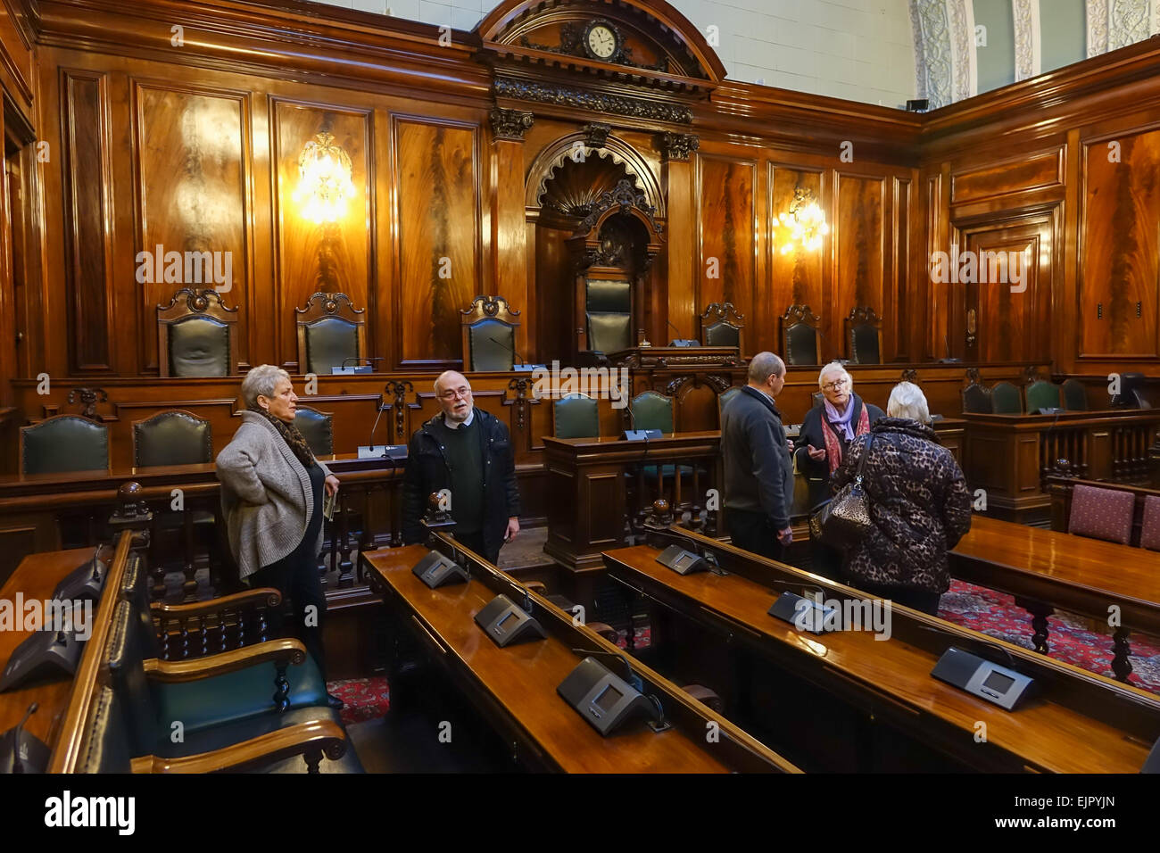 Bradford City Hall, or Town Hall as it's known locally, interior views