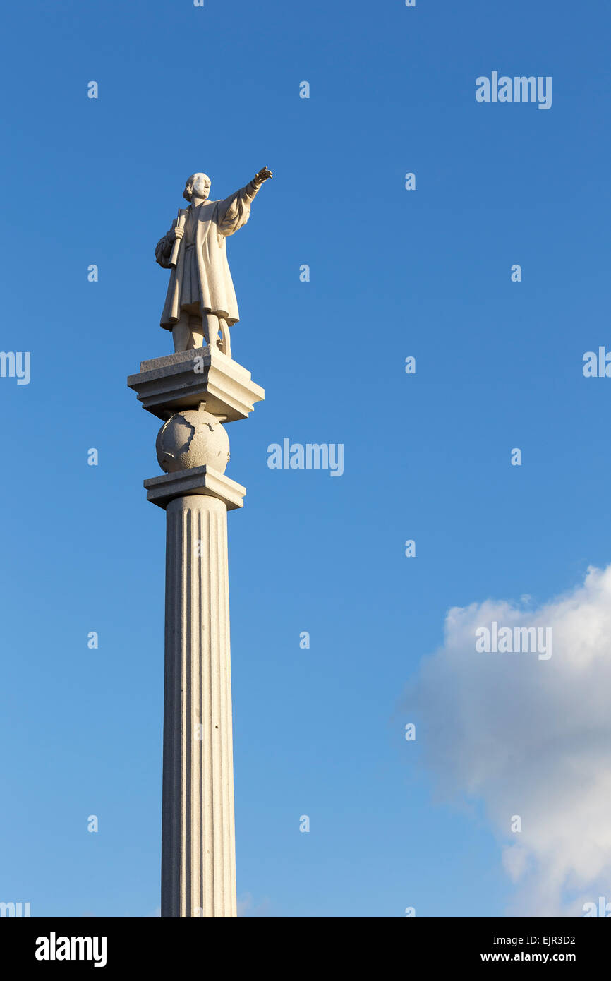 Columbus Monument, Maspalomas, Gran Canaria, Canary Islands, Spain Stock Photo