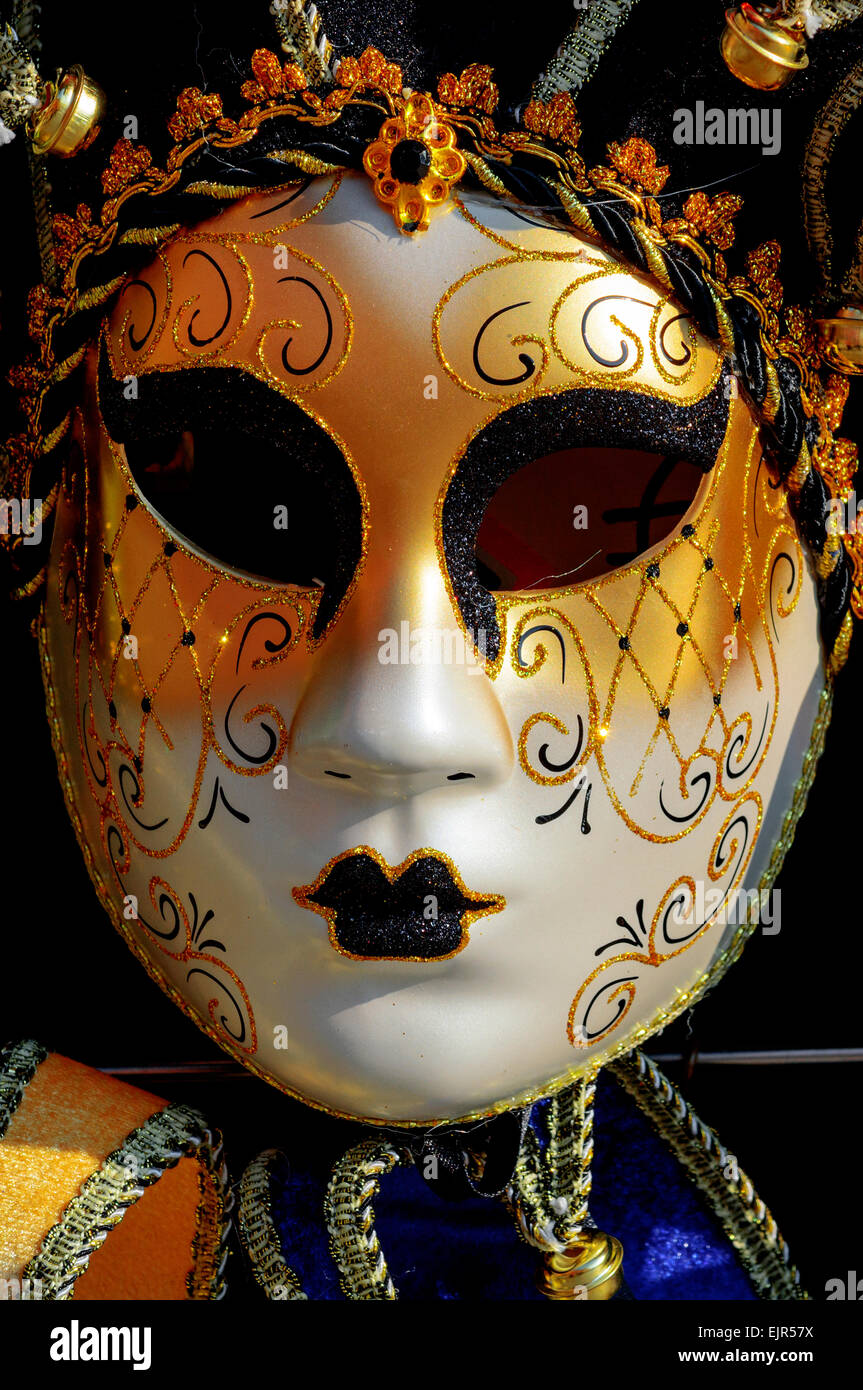 Carnival masks, Venice, Italy. Stock Photo