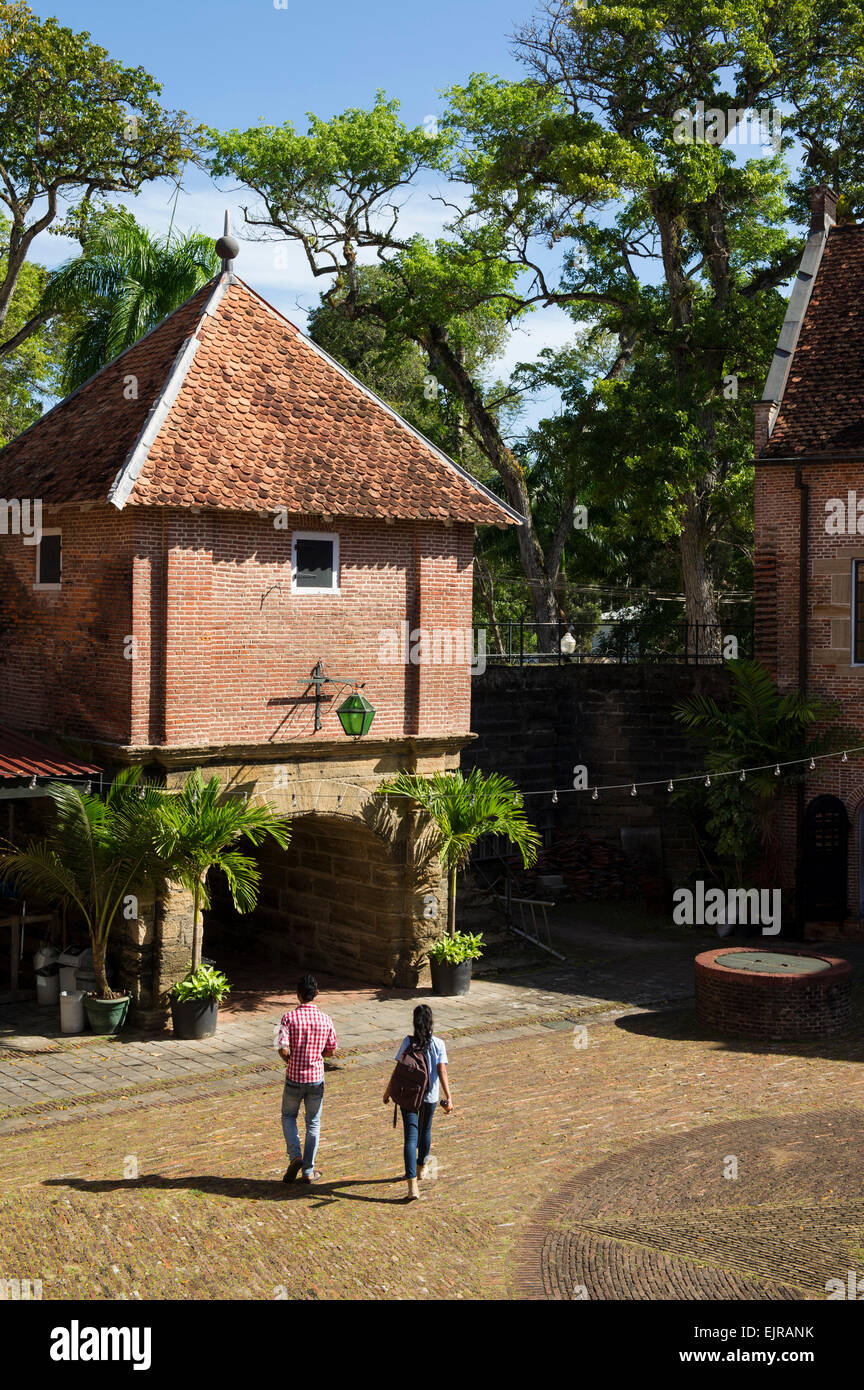 Fort Zeelandia, built in 1651, Paramaribo, Suriname Stock Photo