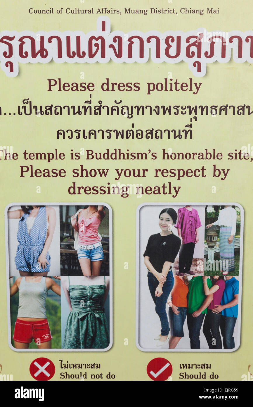 Temple Dress Code Thailand Hi res Stock Photography And Images Alamy Temple Dress Code Thailand Hi res Stock Photography And Images Alamy