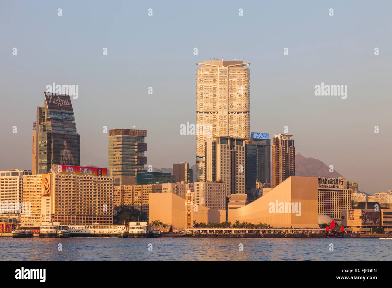 China, Hong Kong, West Kowloon Skyline Stock Photo - Alamy