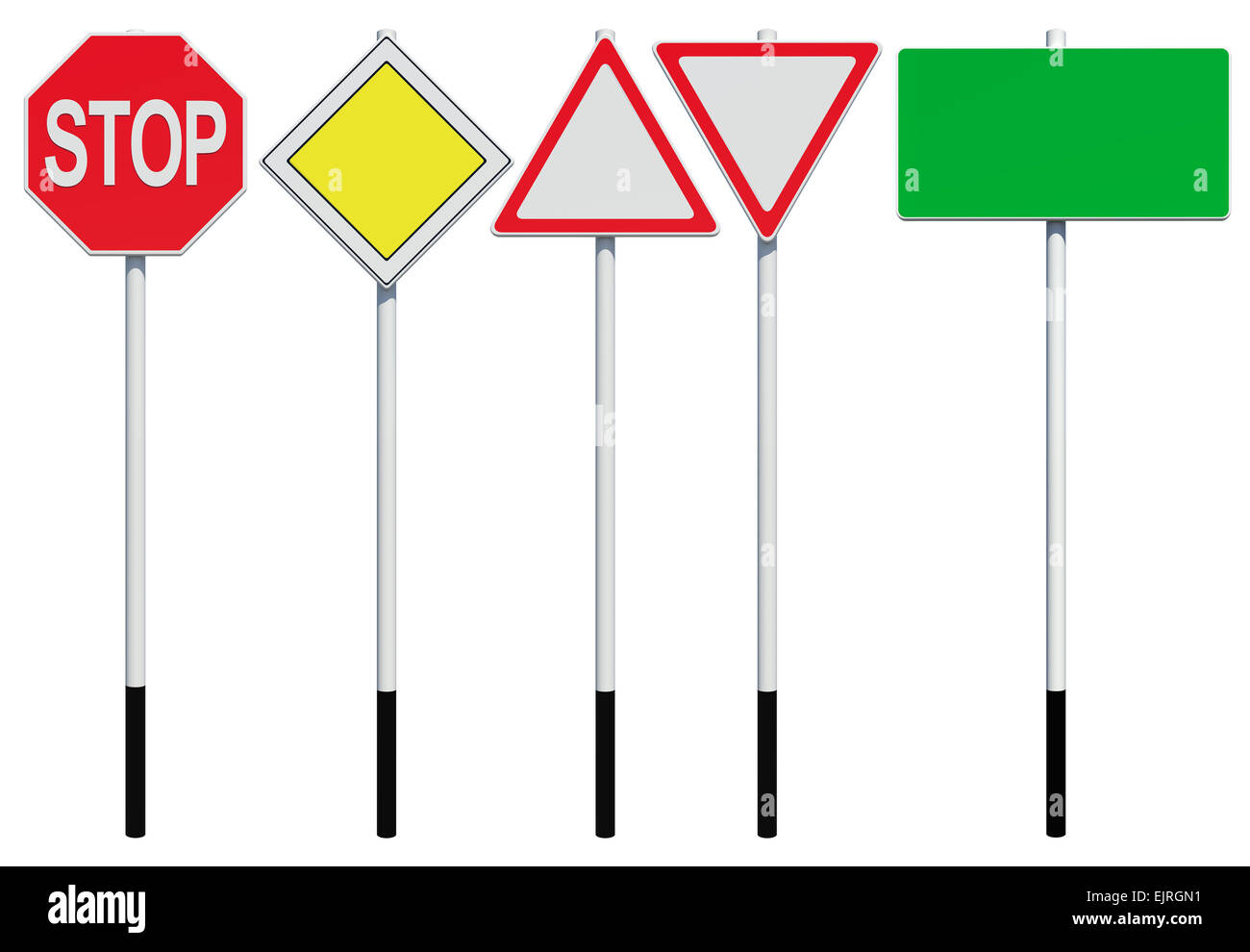 Rectangular Traffic Sign