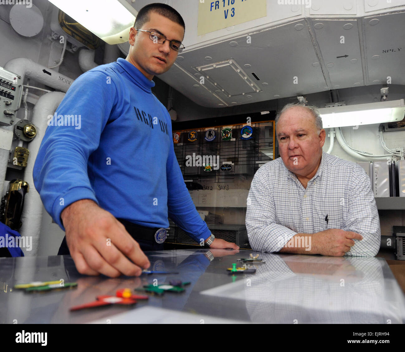 Aviation boatswains mate handling airman peter mannarino hires stock