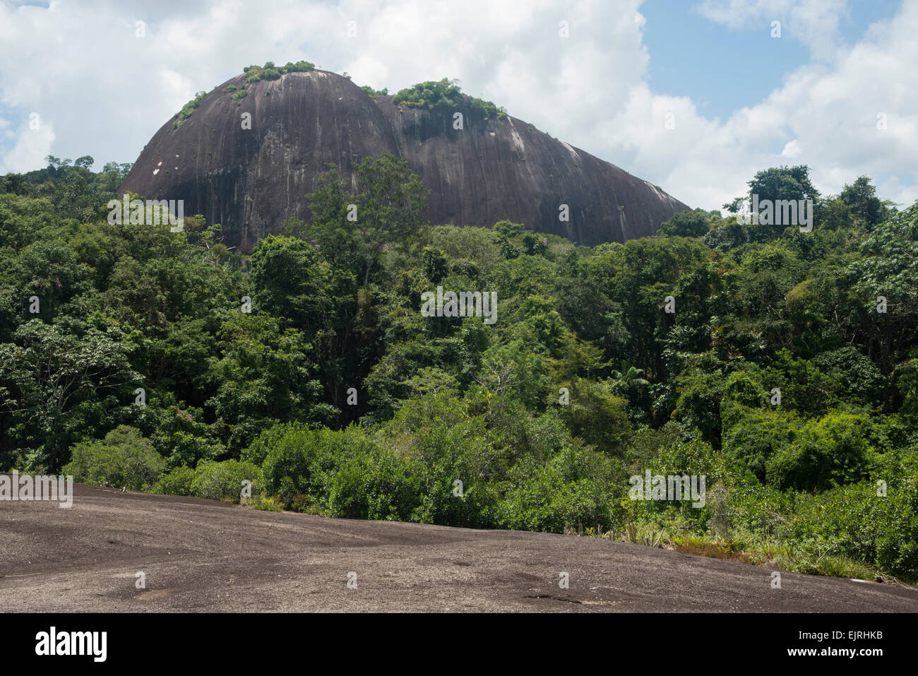 Voltzberg Mountain, Central Suriname Nature Reserve, Suriname Stock Photo