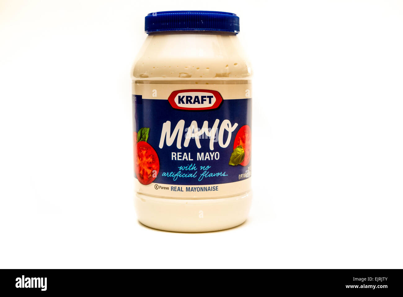 White mayonnaise dipping sauce in plastic container. Shallow depth of field  Stock Photo - Alamy